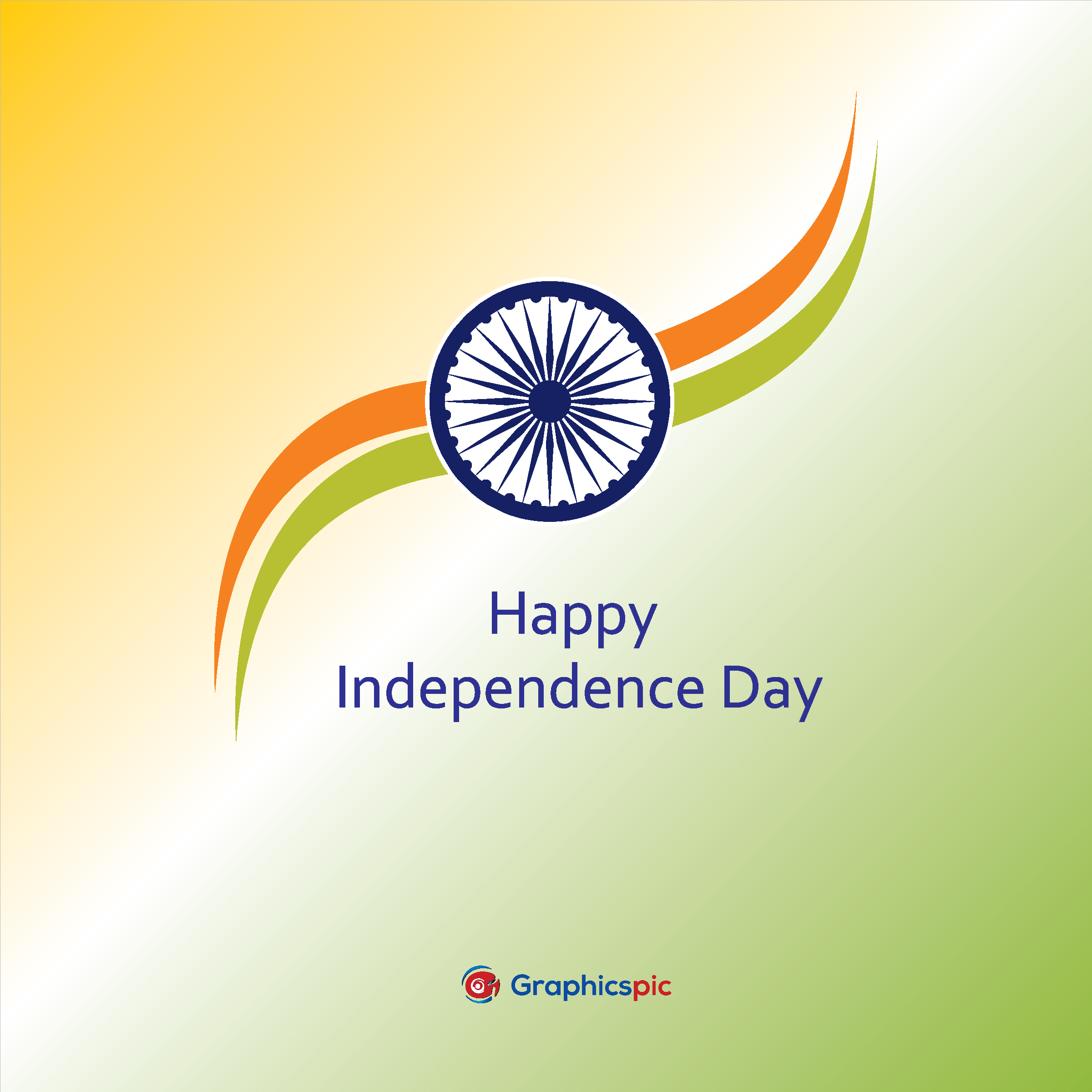 Happy independence day india 15th august Vector Image