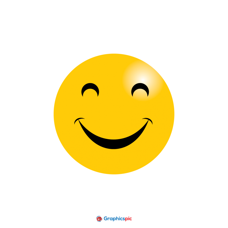 Smile icon Logo Vector - free vector - Graphics Pic