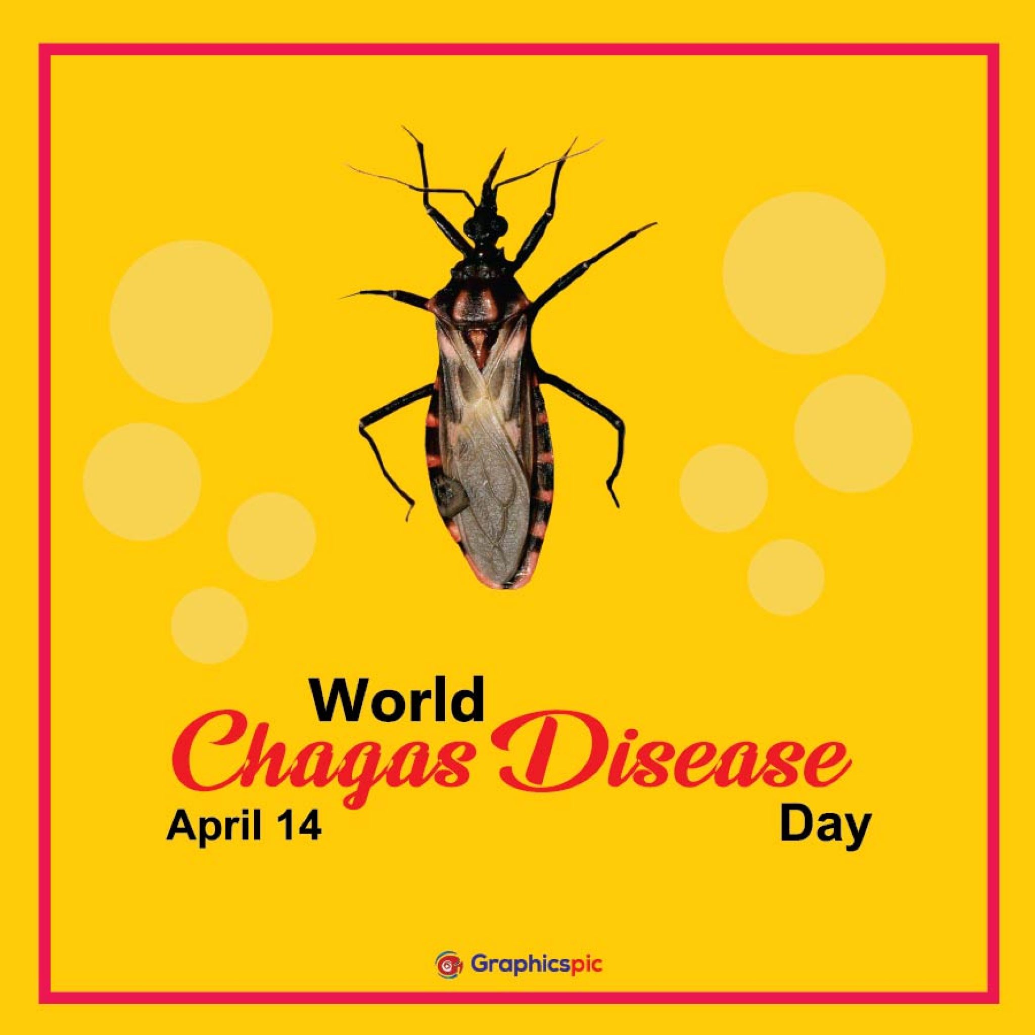 World Chagas Disease Day, April 14 illustration – free vector