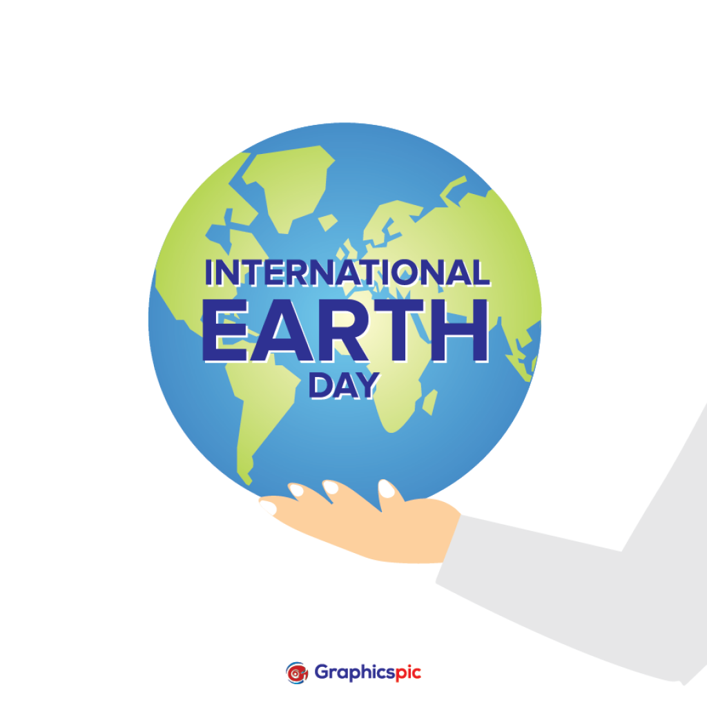 International earth day illustration free vector Graphics Pic