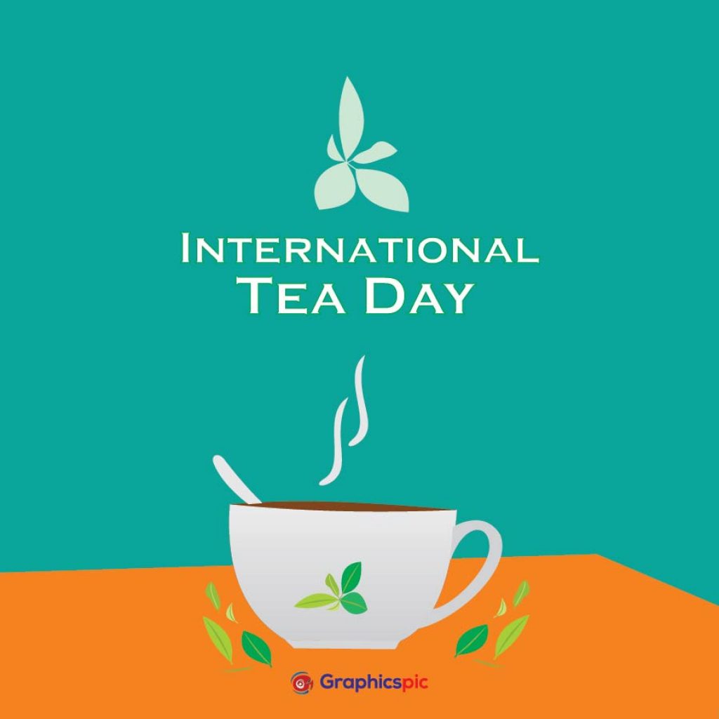 International Tea Day Illustration Free Vector Graphics Pic