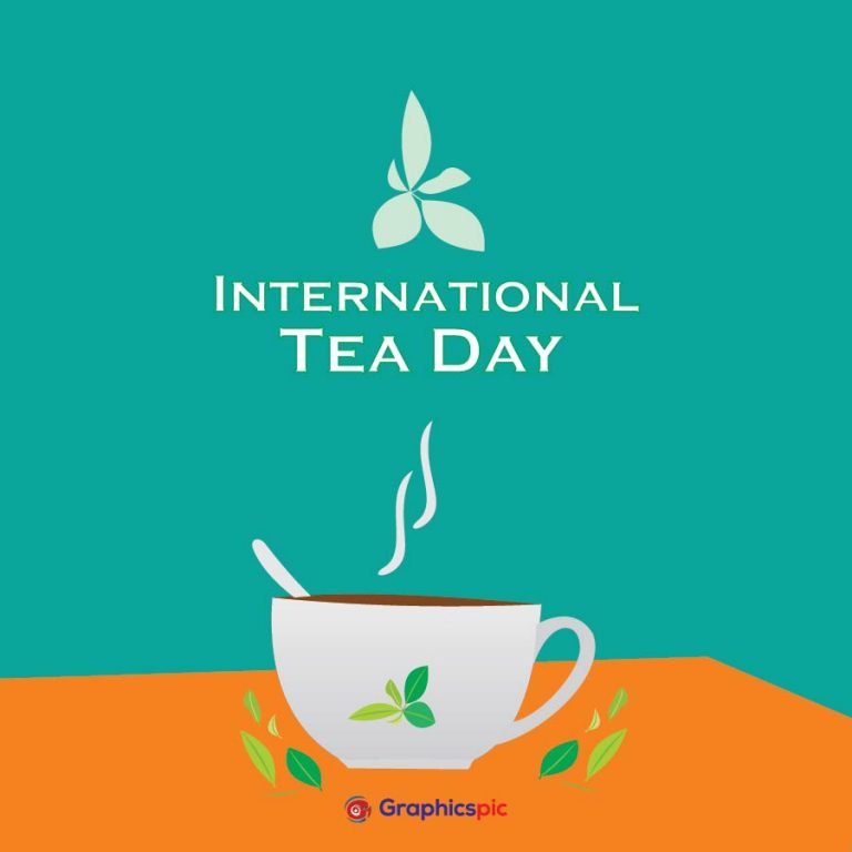 International Tea Day Illustration Free Vector Graphics Pic