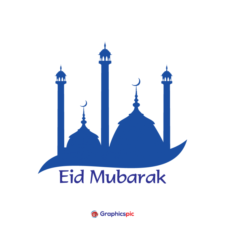 Eid Mubarak icon - free vector - Graphics Pic