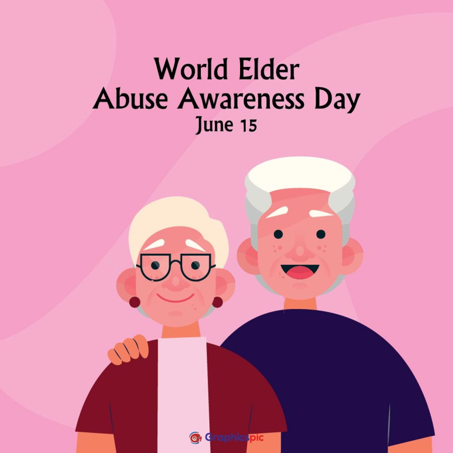 vector-illustration-of-world-elder-abuse-awareness-day-15-june-free