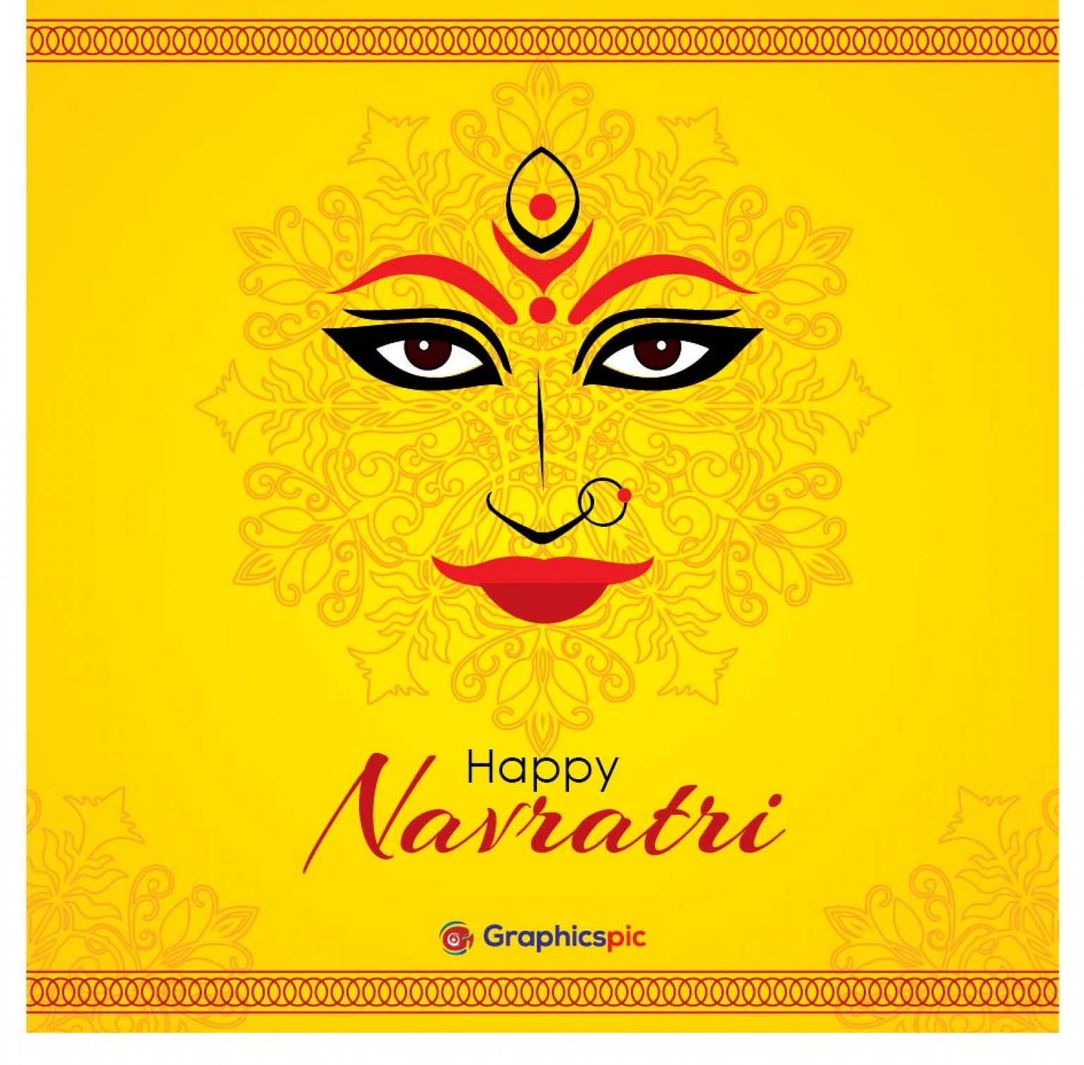 Happy Navratri | Stock Photos, Graphics, Vectors, Illustrations, Icons ...