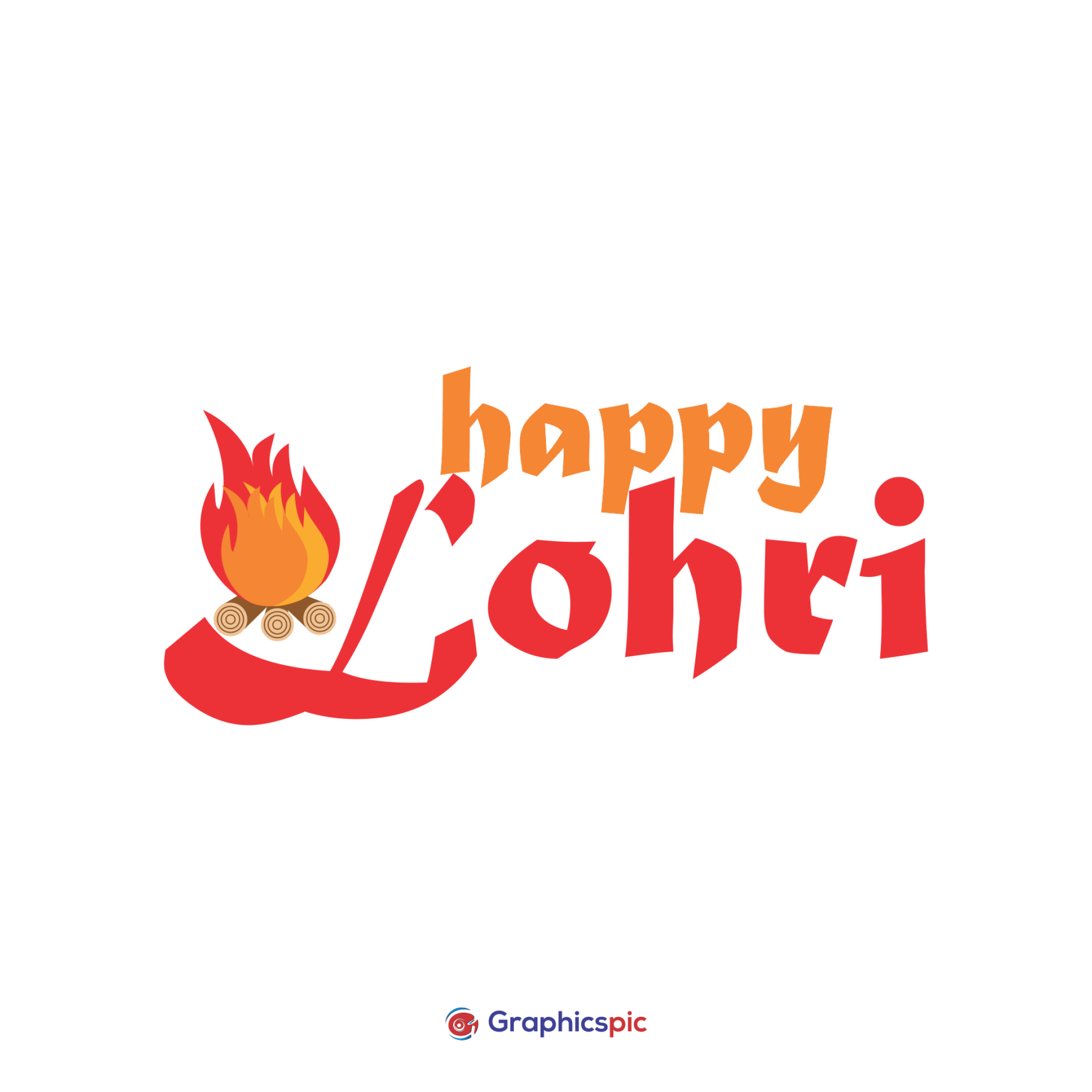 Happy Lohri festival of Punjab India Stock Photos, Graphics, Vectors