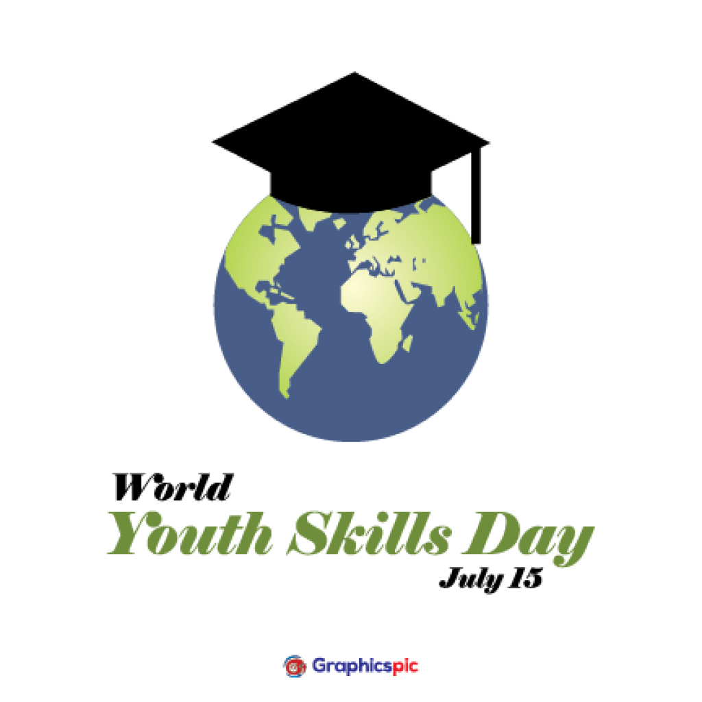 World youth skills day vector image free vector Graphics Pic