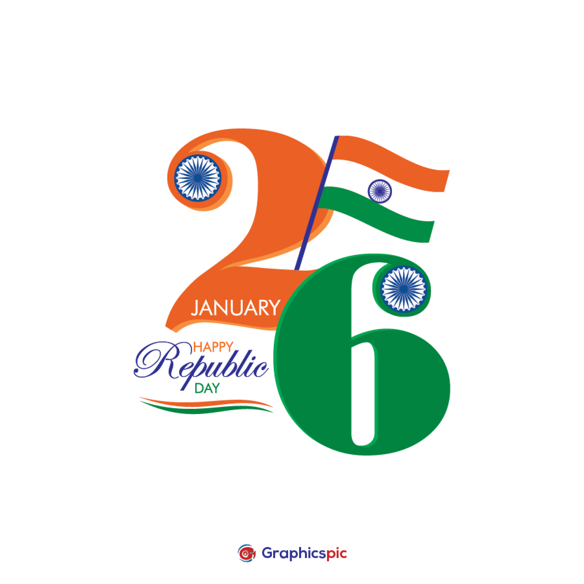Illustration Vector Of Happy Republic Day Of India Concept With Indian