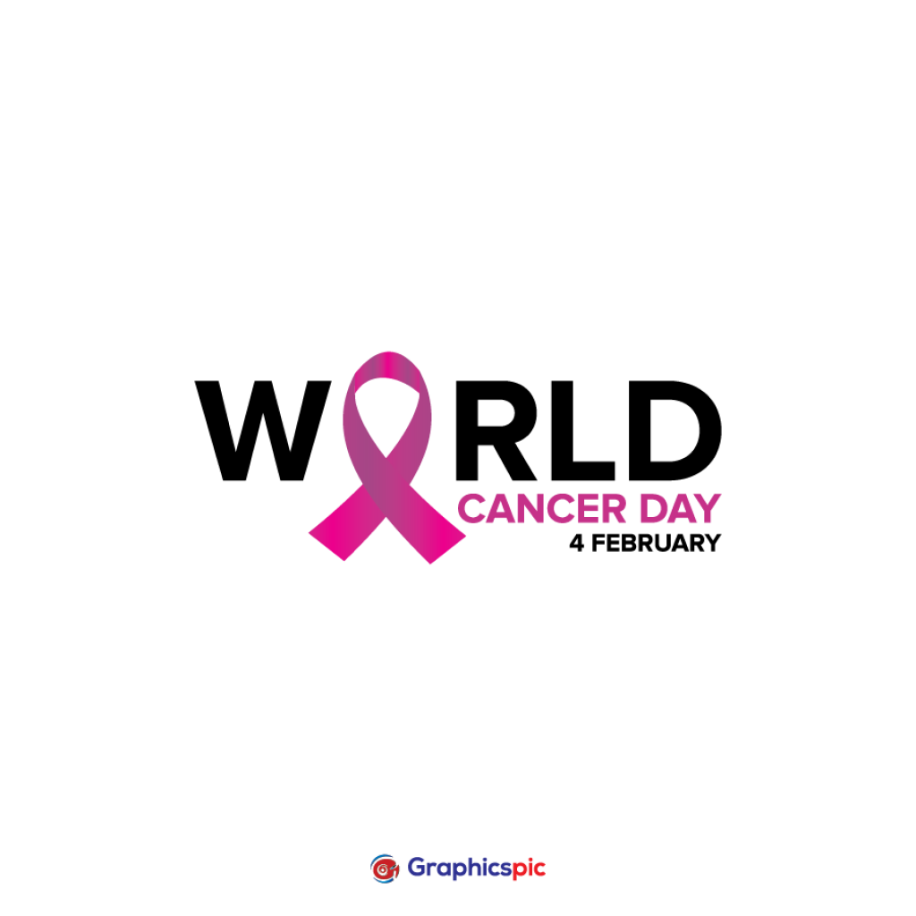 world-cancer-day-concept-with-ribbon-vector-illustration-fee-vector