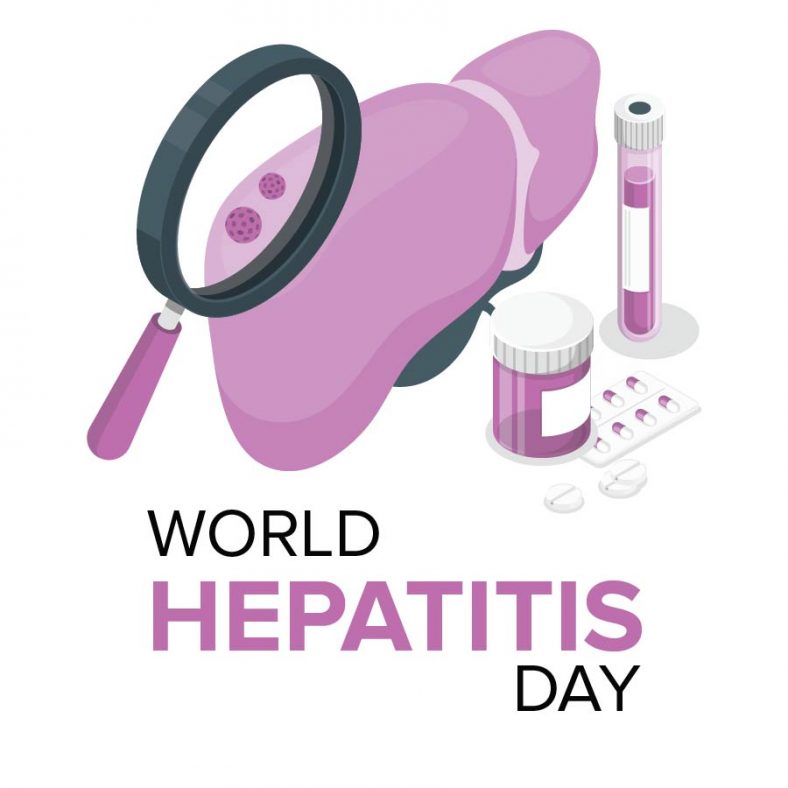 World Hepatitis Day Background Vector Banner Concept ...
